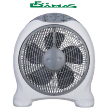 VENTILATORE A MOBILETTO D.30 MODELLO "BIANCO 30 BOX" LUCEQUADRA ART. EV076